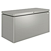 Biohort Garten-Aufbewahrungsbox LoungeBox 160 (Quarzgrau Metallic, 160 x 70 x 83 cm, Stahlblech)