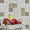 Mosaikfliese Mix Travertine XNT 40602 (30,5 x 30,5 cm, Beige, Matt)