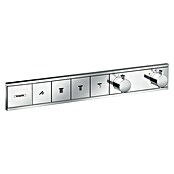 Hansgrohe UP-Thermostatarmatur RainSelect (Eckig, Chrom, Glänzend, Anzahl Absperrventile: 4 Stk.) | BAUHAUS