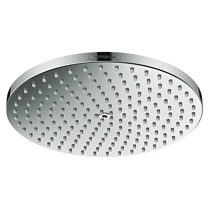 Hansgrohe Kopfbrause Raindance S 240 - Durchmesser: 24 cm, Anzahl Funktionen: 1 Stk., Chrom - Ein runder Hansgrohe Duschkopf mit Chromoberfläche und vielen kleinen Düsen für ein entspannendes Duscherlebnis.