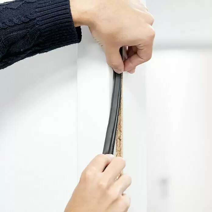 Primo Universaldichtung Lignum F 45 - Schwarz, 6 m, Passend für: Nutbreite 4 – 5 mm - Anwendungsbeispiel