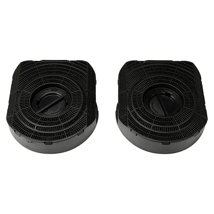 Elica Filtro de carbón para campanas CFC0140122 - Plástico, 2 ud., Específico para: campanas Blocco de Turboair - Dos filtros de carbón activado para campanas extractoras, esenciales para la purificación del aire al cocinar.