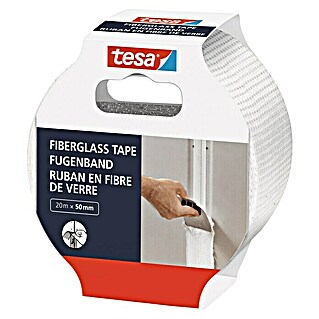 Tesa Ljepljiva traka za popravak Fiberglass (Bijele boje, 20 m x 50 mm)
