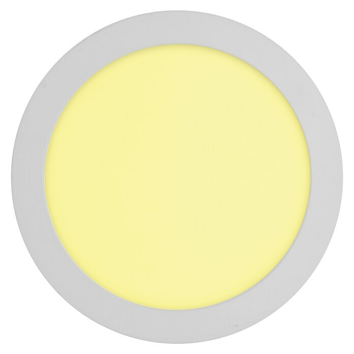 Eltra Smart led-plafondlamp, rond Qnect (Ø x h: 50 x 24 mm, 1.260 lm) | BAUHAUS