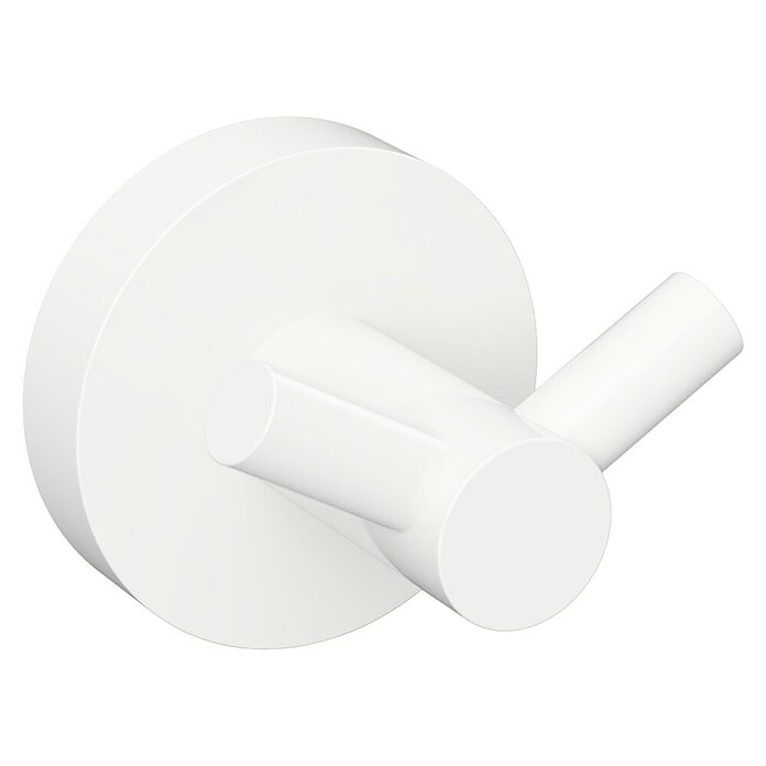 Bemeta Kupaonska kukica za ručnik White  (Bijela, Visina: 5,5 cm) | BAUHAUS