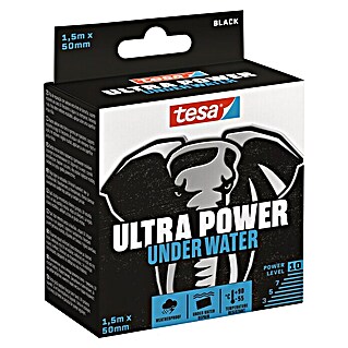 Tesa Ultra Power Cinta submarina Ultra Power Underwater (Negro, 1,5 m x 50 mm)