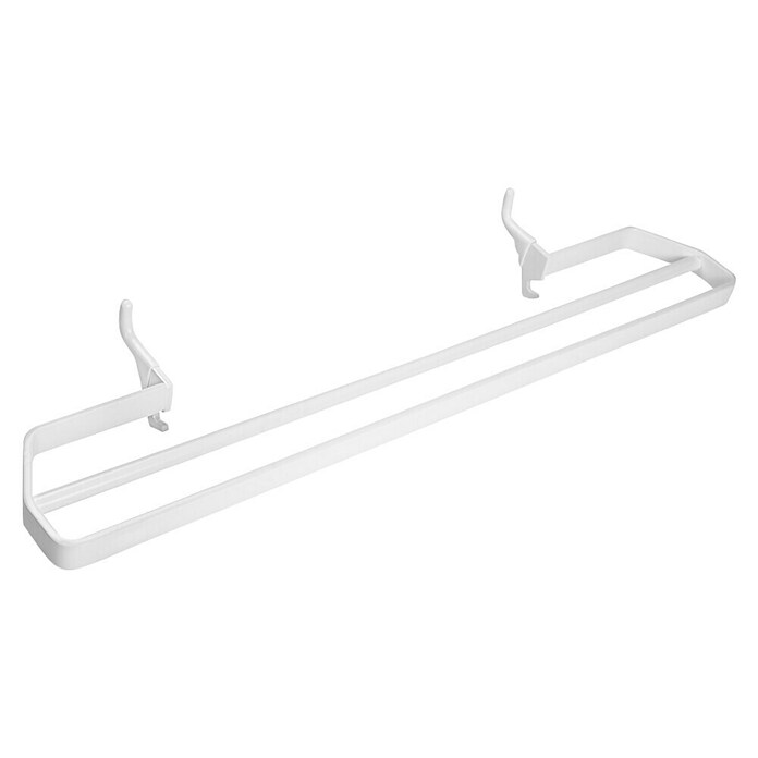Bemeta Kopalniško držalo za brisačo Rawell  (Širina: 59 cm, Bela) | 3712 - Ausstattungsserien Metall Marke | DADD - Accessoires | DAD - Badausstattung | DA - Badausstattung/Bäderwelt | D - Sanitär | BAUHAUS