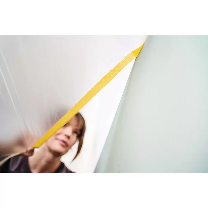 Tesa Abdeckfolie Easy Cover Perfect+ im Spender - L x B: 33 m x 55 cm - Anwendungsbeispiel