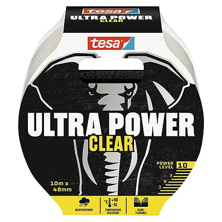 Tesa Ultra Power Reparaturklebeband Clear