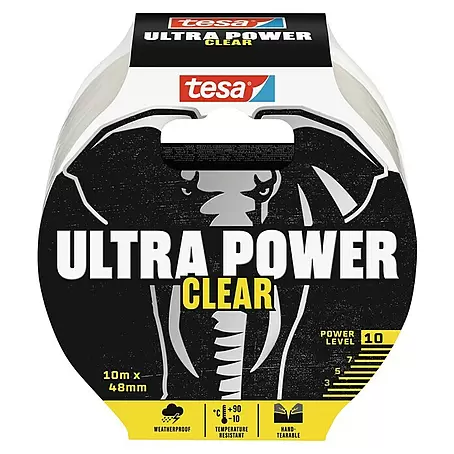 Tesa Ultra Power Reparaturklebeband Clear