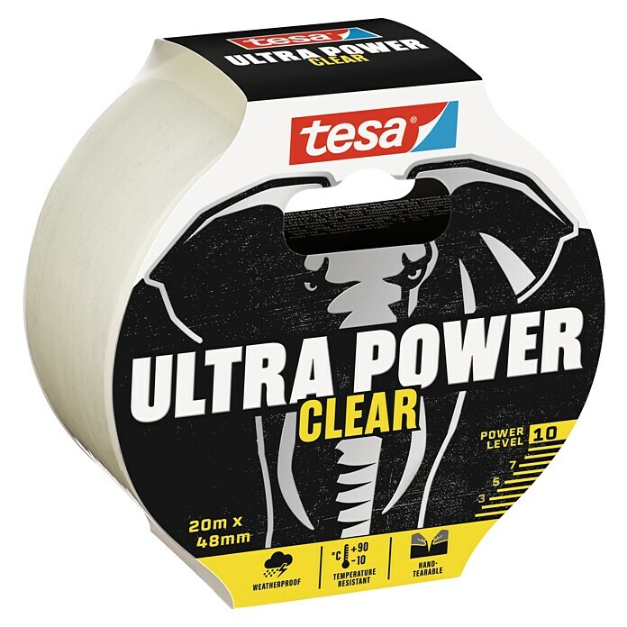 Tesa Ultra Power Cinta de reparación Ultra Power Clear 
