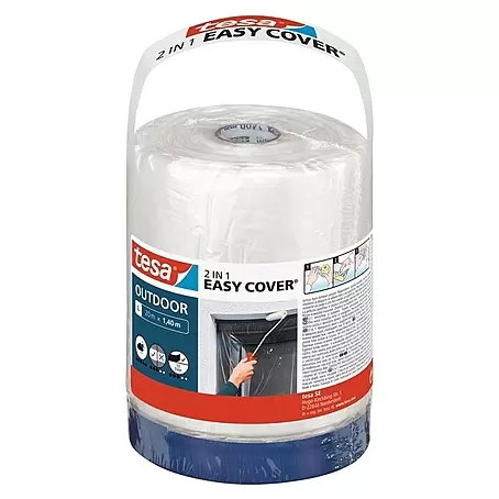 Tesa  Abdeckfolie Easy Cover Outdoor