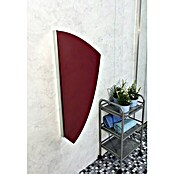 GEO Urinal-Trennwand Segel (50 x 90 cm, Glas, Rot)