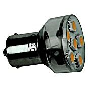 Talamex Ledlamp voor boten (1 W, 10 V - 30 V, Sokkel: BA15s, Lichtkleur: Warm wit, A+)