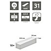 Egger Laminat NatureSense Woodwork Eiche (Woodwork Eiche, Landhausdiele, 1 292 x 193 x 7 mm) | BAUHAUS