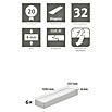 Egger Laminat NatureSense Rillington Eiche hell (Rillington Eiche hell, Fischgrät, 1 292 x 327 x 8 mm) | BAUHAUS