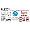 Flexo Anschlussschlauch (½″/½″, Länge: 100 cm)
