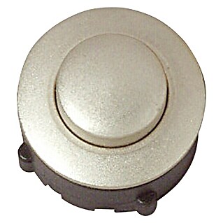 Heidemann Klingeltaster (Silber, Messing, Vernickelt, Durchmesser: 20 mm)