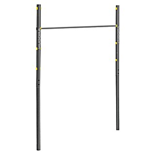 Hudora Turnstange Fabian Pro Single (B x H: 230 x 1.200 cm, Edelstahl, Grau)