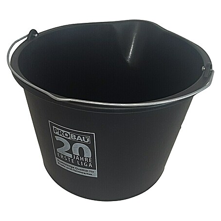 Probau Baueimer mit Ausguss (Fassungsvermögen: 12 l)