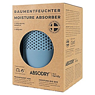 Absodry Luftentfeuchter Duo Family (Blau, 600 g)