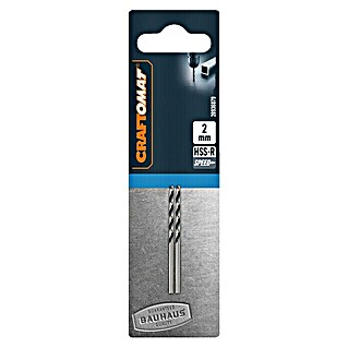 Craftomat Universalbohrer HSS-R Speed (2 Stk., Durchmesser Bohrer: 2 mm)