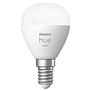 Philips Hue Ledlamp White (E14, Dimbaar, Warm wit, 470 lm, 5,7 W, Druppel, 1 st.)