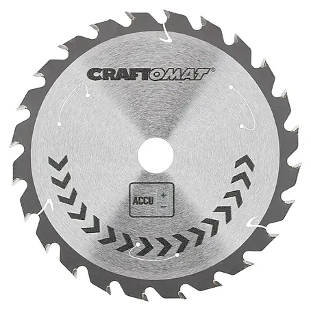 Craftomat  Kreissägeblatt Accu Holz