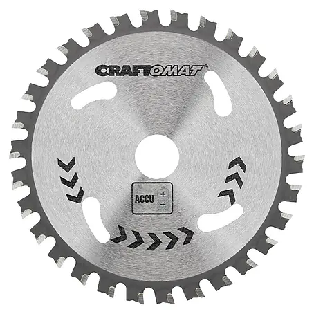 Craftomat  Kreissägeblatt Accu Stahl