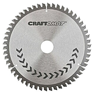 Craftomat Cirkelzaagblad HM (210 mm, Boorgat: 30 mm, 54 tanden)