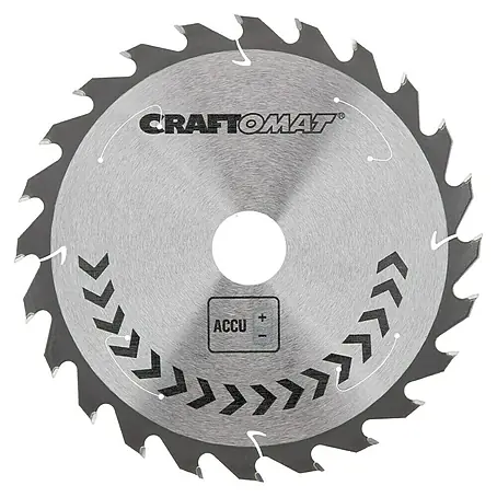 Craftomat  Kreissägeblatt Accu Holz