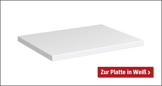 Platte Weiss