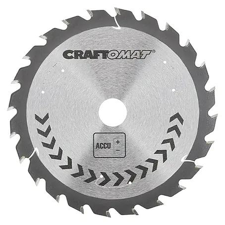 Craftomat  Kreissägeblatt Accu Holz