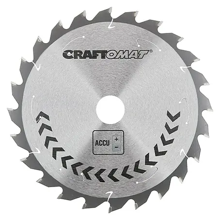 Craftomat  Kreissägeblatt Accu Holz
