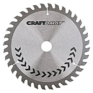 Craftomat Cirkelzaagblad HM (165 mm, Boorgat: 20 mm, 36 tanden)