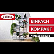 Bellissa Regalsystem Filo 4x6 (117 x 31 x 175 cm) | BAUHAUS