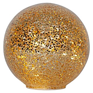 Eglo Bola decorativa LED Star Fall (Diámetro: 13 cm, Dorado)