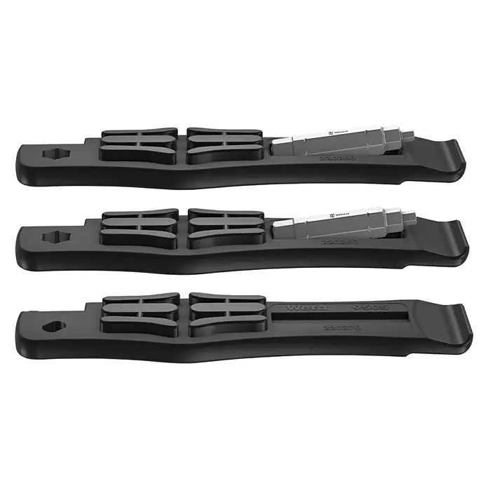 Wera Reifenheber Bicycle Set 15 - Geeignet für: Zweiräder, 5 -tlg. - Dreifache Wera Werkzeugorganisation mit Werkzeugen, perfekt für Ordnung und schnellen Zugriff in der Werkstatt.