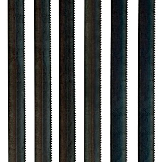 Wisent Ersatz-Sägeblätter (HS-Stahl, Einsatzbereich: Metall, Blattlänge: 150 mm, 6 Stk.)