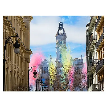 Póster Valencia Fallas