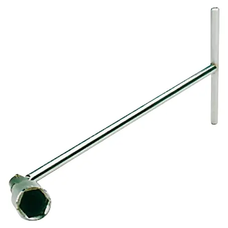 Llave de bujías con mango extra largo
