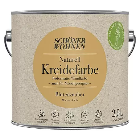 SCHÖNER WOHNEN-Farbe Naturell Wandfarbe Kreidefarbe