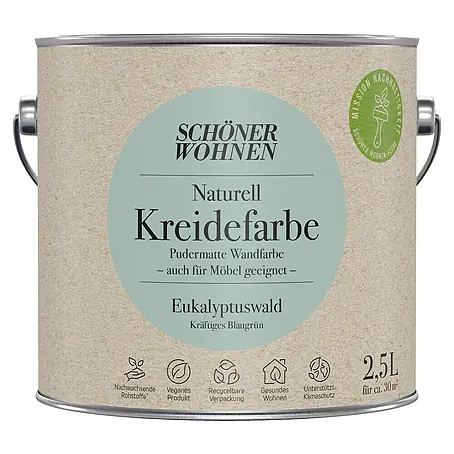 SCHÖNER WOHNEN-Farbe Naturell Wandfarbe Kreidefarbe