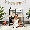 Muddy Buddy Matschküche Grill & Chill (80 x 40 x 90 cm, Holz, Natur/Schwarz) | BAUHAUS