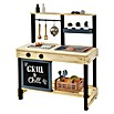 Muddy Buddy Matschküche Grill & Chill (80 x 40 x 90 cm, Holz, Natur/Schwarz) | BAUHAUS