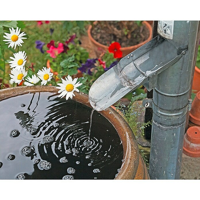 Sarei Regenwasserklappe (Nennweite: 100 mm, Aluminium, Verzinkt)
