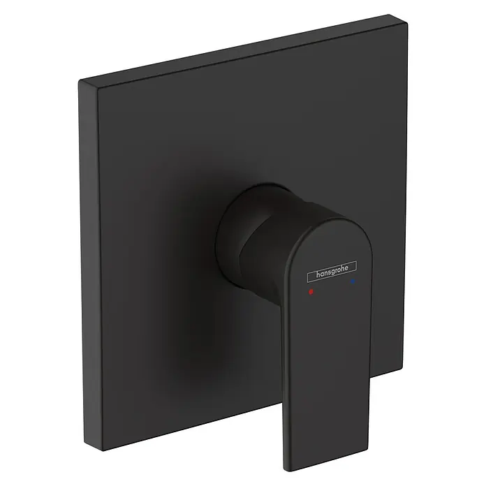 Hansgrohe Vernis Shape UP-Brausearmatur - Schwarz, Matt - Elegante, matte schwarze Hansgrohe Armatur. Das moderne Design mit klaren Linien und dem prägnanten Hebel verleiht jedem Badezimmer einen Hauch von Luxus.