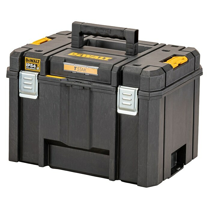 Dewalt Werkzeugkasten TSTAK BOX IV (L x B x H: 333 x 440 x 302 mm, Kunststoff, Abschließbar) | BAUHAUS