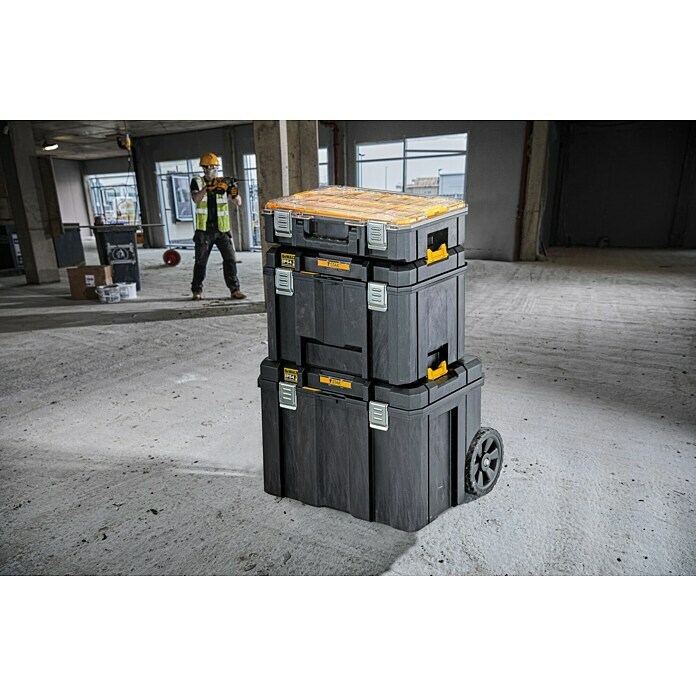 Dewalt Werkzeugkasten TSTAK BOX IV (L x B x H: 333 x 440 x 302 mm, Kunststoff, Abschließbar) | BAUHAUS