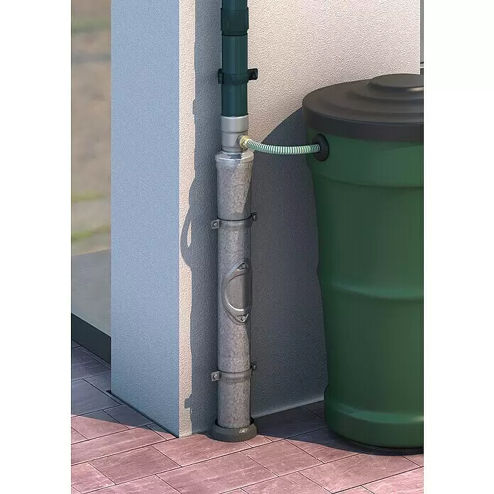 Sarei Fallrohrschelle - Nennweite: 80 mm, Stahl, Anthrazit - Stimmungsaufnahme